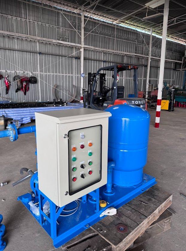 Booster Pump ชุดใหม่ก่อนติดตั้ง